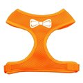 Unconditional Love Bow Tie Screen Print Soft Mesh Harness Orange Extra Large UN2455696